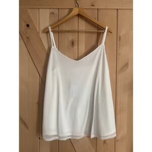 LulaRoe | NWT Maya Cream Camisole Mesh Tank Top | Size XL (16-18)